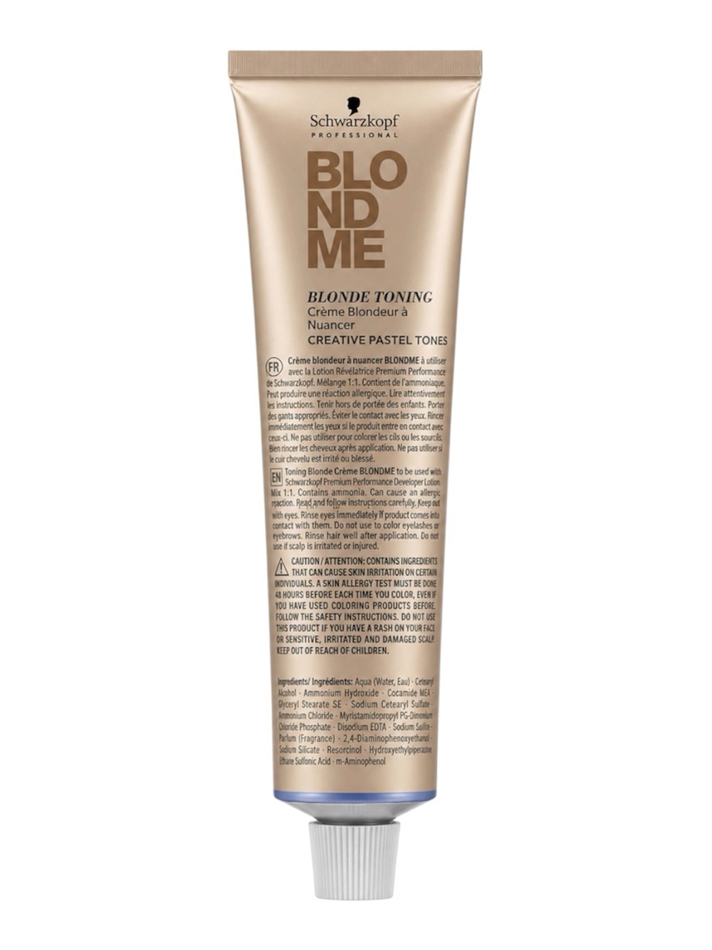 SCHWARZKOPF PROFESSIONAL BLONDME BLEACH&TONE TONING AND BRIGHTENING CREAM